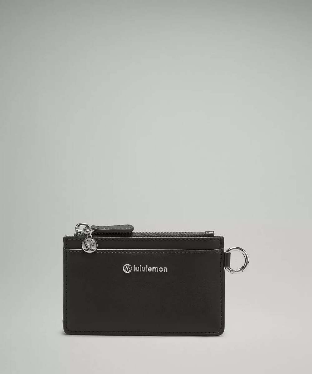 Lululemon Cactus Leather Card Case